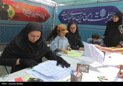 راهپیمایی دلدادگان اربعین حسینی در سرزمین آفتاب
