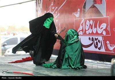 راهپیمایی دلدادگان اربعین حسینی در سرزمین آفتاب