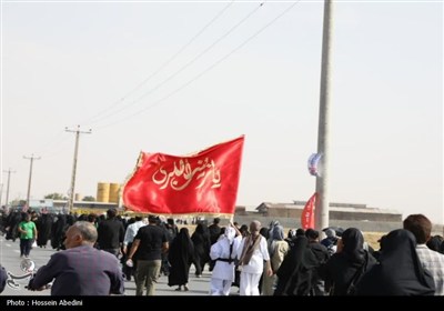راهپیمایی دلدادگان اربعین حسینی در سرزمین آفتاب