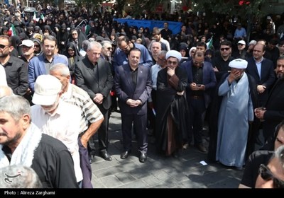 پیاده‌روی دلدادگان حسینی اربعین در قزوین