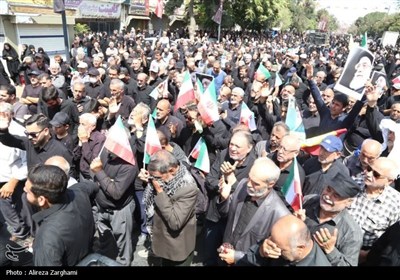 پیاده‌روی دلدادگان حسینی اربعین در قزوین