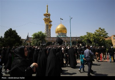 اجتماع جاماندگان اربعین حسینی در همدان
