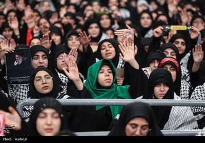 مراسم عزاداری هیئتهای دانشجویی به مناسبت اربعین حسینی در حسینیه امام خمینی(ره)