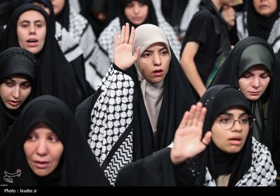 مراسم عزاداری هیئتهای دانشجویی به مناسبت اربعین حسینی در حسینیه امام خمینی(ره)
