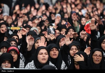مراسم عزاداری هیئتهای دانشجویی به مناسبت اربعین حسینی در حسینیه امام خمینی(ره)