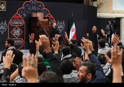 مراسم عزاداری هیئتهای دانشجویی به مناسبت اربعین حسینی در حسینیه امام خمینی(ره)
