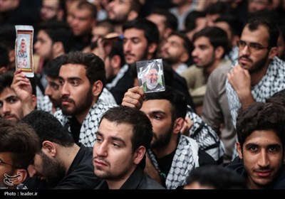 مراسم عزاداری هیئتهای دانشجویی به مناسبت اربعین حسینی در حسینیه امام خمینی(ره)