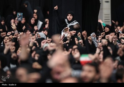 مراسم عزاداری هیئتهای دانشجویی به مناسبت اربعین حسینی در حسینیه امام خمینی(ره)