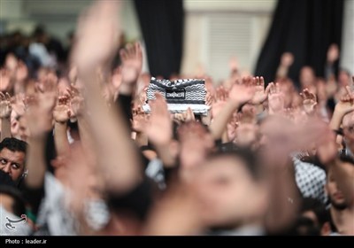 مراسم عزاداری هیئتهای دانشجویی به مناسبت اربعین حسینی در حسینیه امام خمینی(ره)