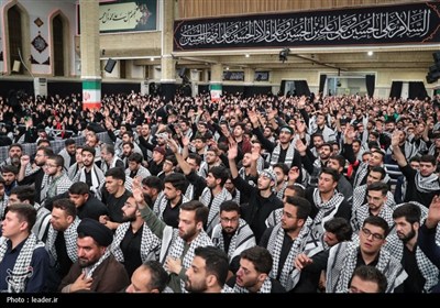 مراسم عزاداری هیئتهای دانشجویی به مناسبت اربعین حسینی در حسینیه امام خمینی(ره)
