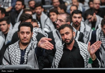 مراسم عزاداری هیئتهای دانشجویی به مناسبت اربعین حسینی در حسینیه امام خمینی(ره)