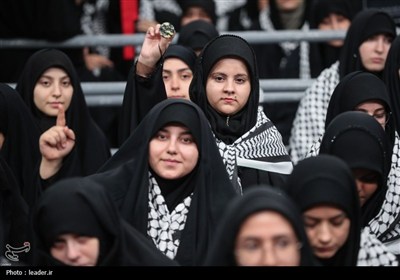 مراسم عزاداری هیئتهای دانشجویی به مناسبت اربعین حسینی در حسینیه امام خمینی(ره)