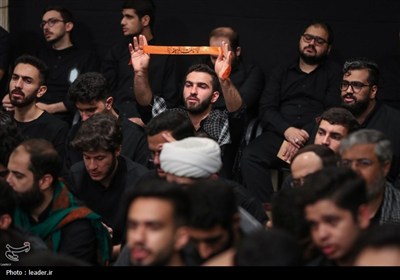 مراسم عزاداری هیئتهای دانشجویی به مناسبت اربعین حسینی در حسینیه امام خمینی(ره)