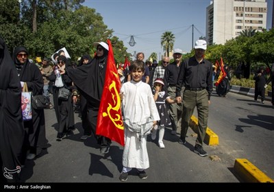 راهپیمایی جاماندگان اربعین حسینی در شیراز