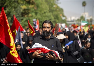 راهپیمایی جاماندگان اربعین حسینی در شیراز