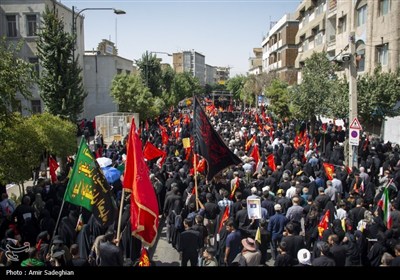 راهپیمایی جاماندگان اربعین حسینی در شیراز