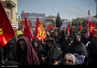 راهپیمایی جاماندگان اربعین حسینی در شیراز