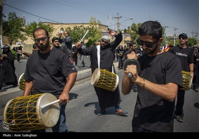 راهپیمایی جاماندگان اربعین حسینی در شیراز