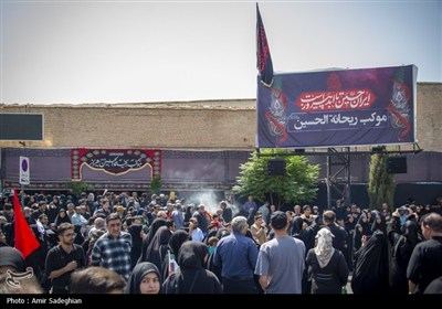 راهپیمایی جاماندگان اربعین حسینی در شیراز