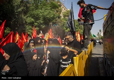 راهپیمایی جاماندگان اربعین حسینی در شیراز