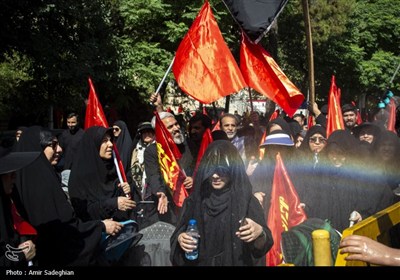 راهپیمایی جاماندگان اربعین حسینی در شیراز
