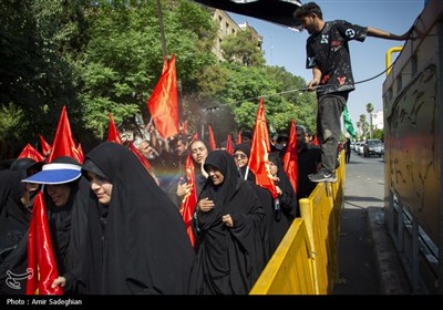 راهپیمایی جاماندگان اربعین حسینی در شیراز