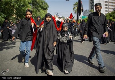 راهپیمایی جاماندگان اربعین حسینی در شیراز