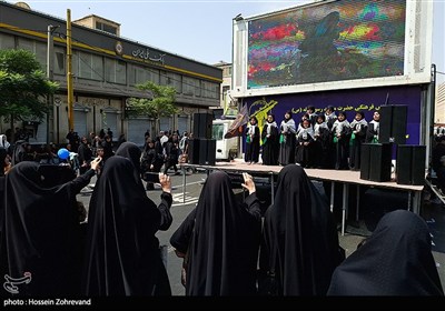 راهپیمایی جاماندگان اربعین در تهران
