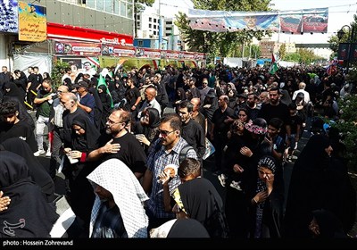 راهپیمایی جاماندگان اربعین در تهران