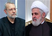 لاریجانی یلتقی الامین العام لحزب الله