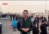 ما ملت امام حسینیم/ارادت زائران پیاده اربعین حسینی به شهدا