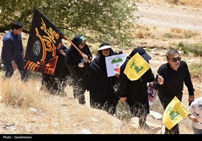 راهپیمایی باشکوه جاماندگان اربعین در کهگیلویه و بویراحمد