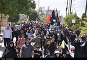راهپیمایی باشکوه جاماندگان اربعین در کهگیلویه و بویراحمد