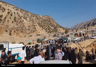 راهپیمایی باشکوه جاماندگان اربعین در کهگیلویه و بویراحمد