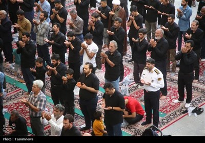 اربعین در حرم بانوی کرامت