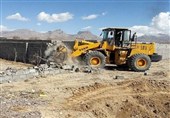 بیش از 7 هکتار از زمینهای ملی در قشم رفع تصرف شد