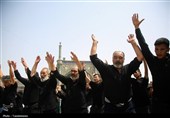 راهپیمایی جاماندگان اربعین در تمام شهرهای خراسان شمالی برگزار شد