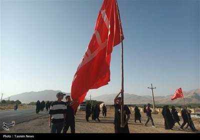 پیاده روی جاماندگان اریعین حسینی در چهارمحال و بختیاری