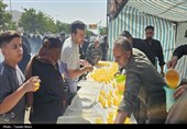 راهپیمایی دلدادگان اربعین در دامغان