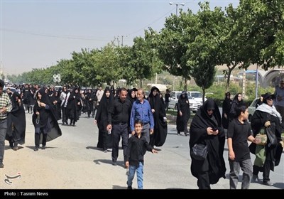 پیاده روی جاماندگان اریعین حسینی در چهارمحال و بختیاری