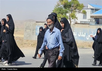 پیاده روی جاماندگان اریعین حسینی در چهارمحال و بختیاری