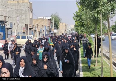 پیاده روی جاماندگان اریعین حسینی در چهارمحال و بختیاری