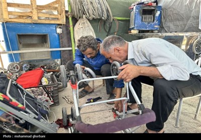 خدمات رسانی موکب های خراسان جنوبی در کاظمین