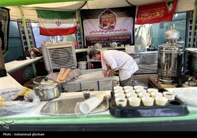 خدمات رسانی موکب های خراسان جنوبی در کاظمین