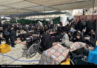 خدمات رسانی موکب های خراسان جنوبی در کاظمین
