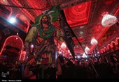 عزاداری هیات ها در کربلای معلی در آستانه اربعین حسینی(ع)