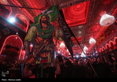 عزاداری هیات ها در کربلای معلی در آستانه اربعین حسینی(ع)