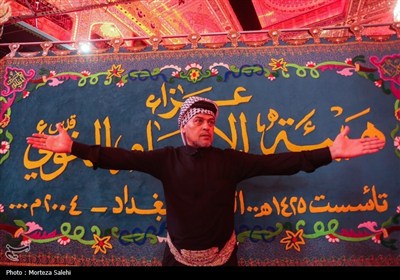 عزاداری هیات ها در کربلای معلی در آستانه اربعین حسینی(ع)