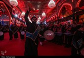 عزاداری هیات ها در کربلای معلی در آستانه اربعین حسینی(ع)