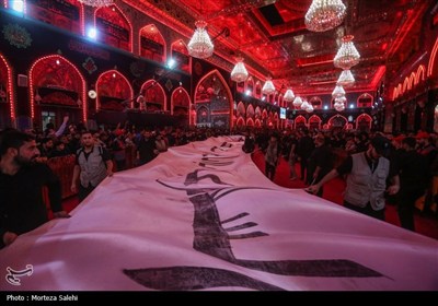 عزاداری هیات ها در کربلای معلی در آستانه اربعین حسینی(ع)